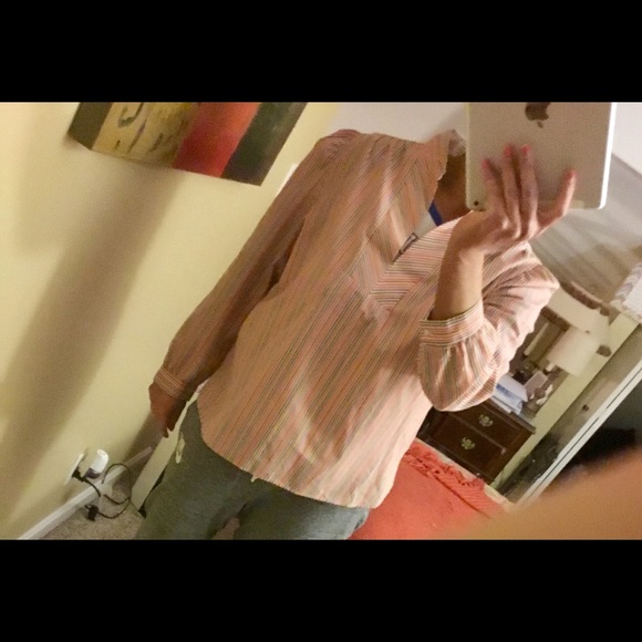 Great Cond”LUCKY ME” Vintage-Inspired Blouse 10/12 - Picture 6 of 8